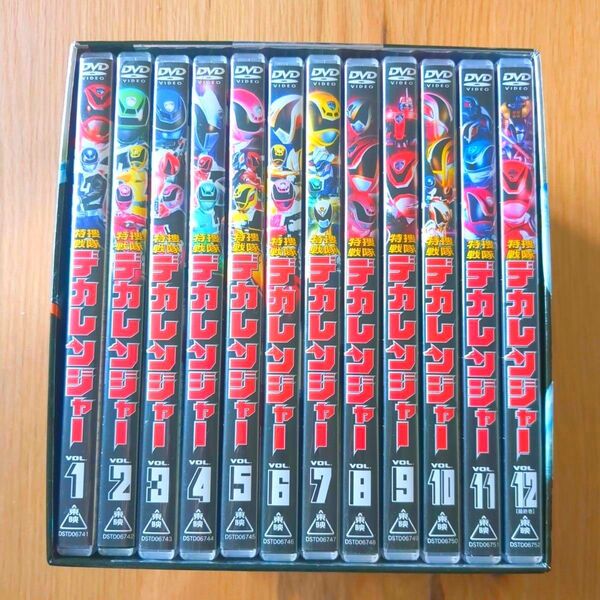 特捜戦隊デカレンジャー DVD 全12巻+スペシャルDVD 中古品 動作確認済