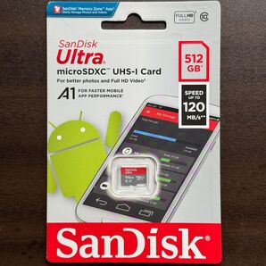 【新品未開封】〜7/7限定特価 正規品 SanDisk Ultra microSDXCカード 512GB【高速120MB/s】