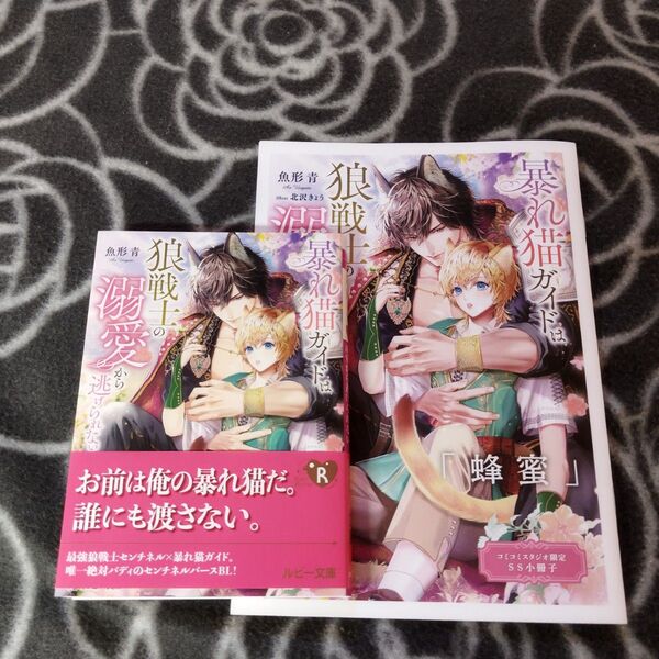 BL小説 暴れ猫ガイドは狼戦士の溺愛から逃げられない
