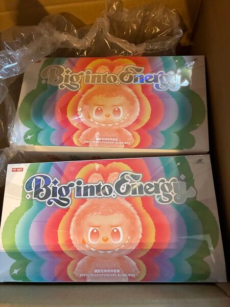 POP MART THE MONSTERS Big into Energy シリーズ ぬいぐるみペンダント 2アソートセット