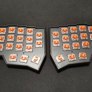 Corne V4 Chocolate 分割自作キーボードキット スイッチ組み立て済み