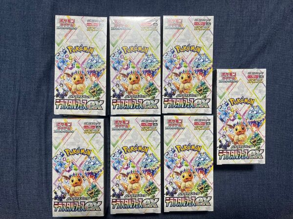 ポケモンカードゲーム テラスタルフェスex 新品未開封【7BOX】