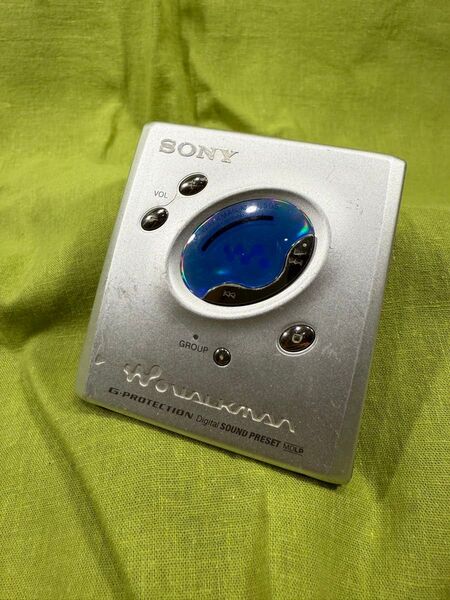【完動品】SONY MZ-E505 シルバー 動作良好 WALKMAN MDウォークマン