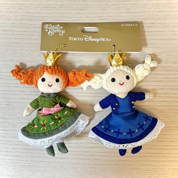 ファンタジースプリングス ディズニーシー アナと雪の女王 ぬいぐるみチャーム