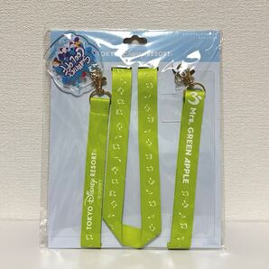新品タグ付き 東京ディズニーリゾート Mrs. GREEN APPLE ネックストラップ