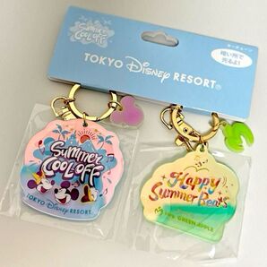 新品タグ付き 東京ディズニーリゾート Mrs. GREEN APPLE キーチェーン 2個セット