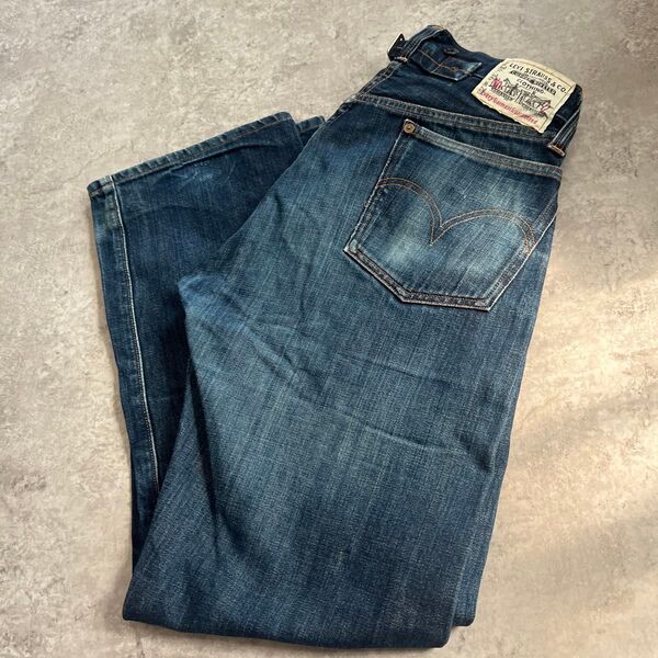 USA製 Levi’s 201XX バレンシア工場 W30 L36 青耳 デニムパンツ リーバイス 古着