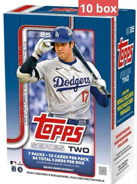 2025 Topps Baseball Series 2 Value 10box