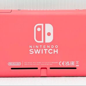 Nintendo Switch Lite コーラル ピンク HDH-001 任天堂 スイッチ 動作確認済み 7687