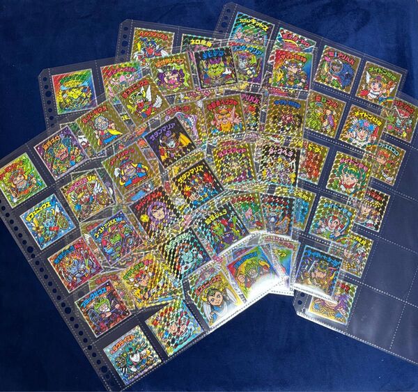 匿名配送無料 ヘッドだらけのビックリマンチョコ フルコンプ85種 フルコンプ コンプ 全種類 ヘッドだらけ ビックリマン シール