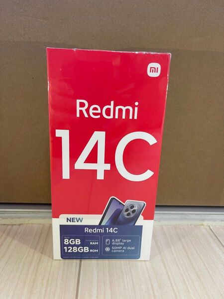 【新品未使用】Xiaomi Redmi 14C 8GB RAM / 128GB ROM グローバル版 SIMフリー