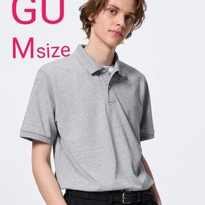 ジーユー GU ポロシャツ ドライポロシャツ 半袖 ユニセックス M