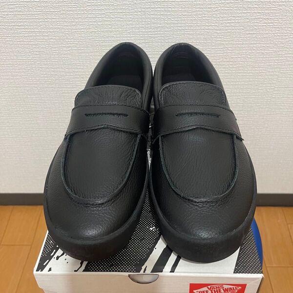 VANS Skate Loafer 26cm US8 新品未使用 レザーブラックローファー