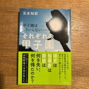 甲子園はもういらない……それぞれの甲子園 元永知宏