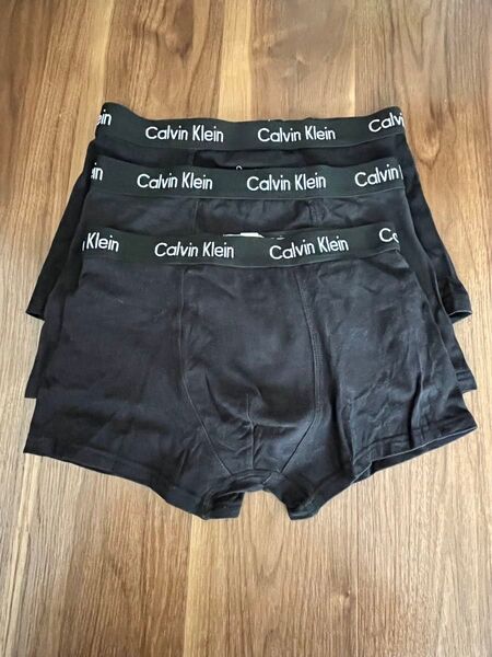 Calvin Klein カルバンクライン ボクサーパンツ 3枚セット ブラック M
