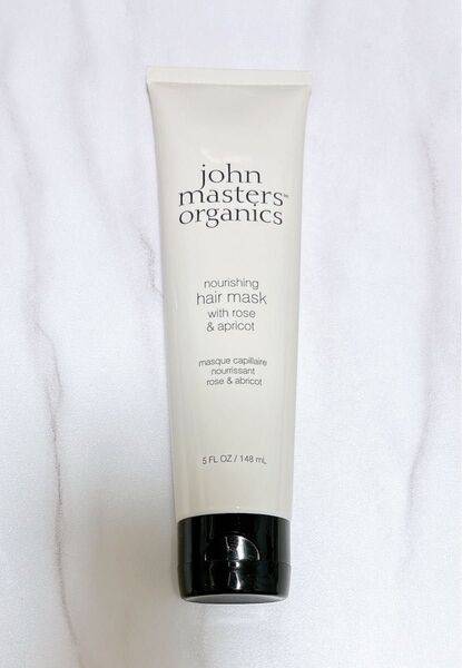 【148mL マスク】ジョンマスターオーガニック ローズ&アプリコット R&A ヘアマスク