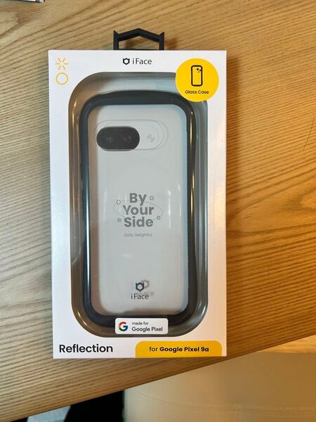 Google Pixel 9a iFace Reflection 強化ガラスクリアケース Black ブラック