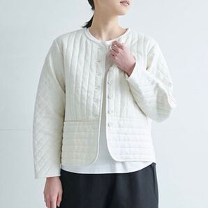【新品】中川政七商店 キルティングジャケット 白 完売品