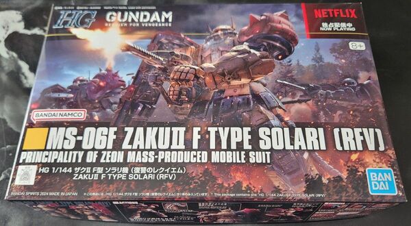 HG ザクII F型 ソラリ機 機動戦士ガンダム 復讐のレクイエム