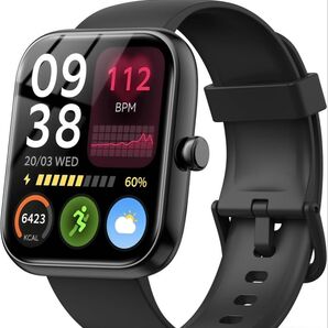 スマートウォッチ【2025新傑作性能最強モデル】iPhone対応 アンドロイド対応 Bluetooth通話機能 1.83インチ