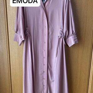 EMODA 「サイドレースアップシャツワンピース」