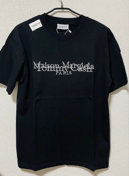 Maison Margiela メゾンマルジェラ ロゴTシャツ ブラック 半袖