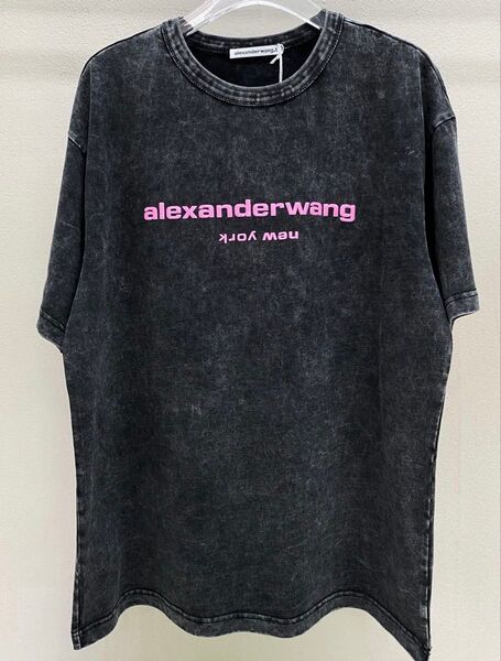 アレキサンダーワン Alexander Wang ピンク Tシャツ 半袖