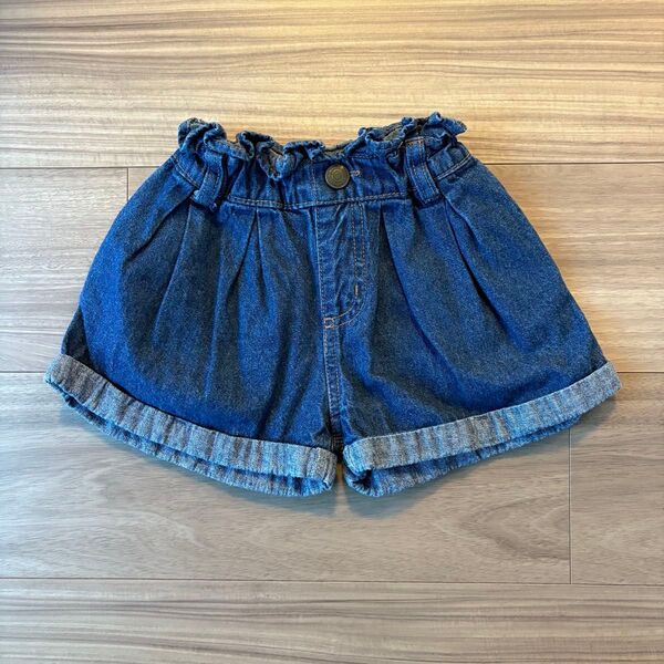 ブランシェス branshes ショートパンツ デニムショートパンツ デニム キュロットパンツ キッズ