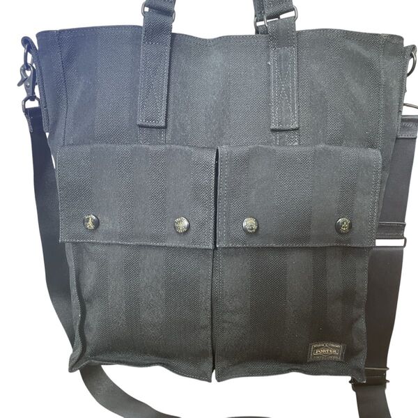(美品)PORTER ポーター タンゴブラック 70周年限定 ショルダーバック 2way 即日出荷 送料無料 トートバッグ