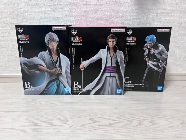 BLEACH ブリーチ 一番くじ フィギュア 藍染惣右介 市丸ギン グリムジョー