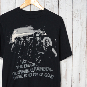 GS9073 THE END OF THE RAINBOW Tシャツ L 肩幅50 ロック メール便可 xq