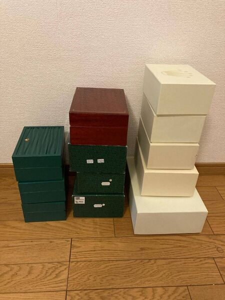 ROLEX BOX ロレックス 箱 メンズ 色々 まとめて 外箱 内箱 12個 時計ケース
