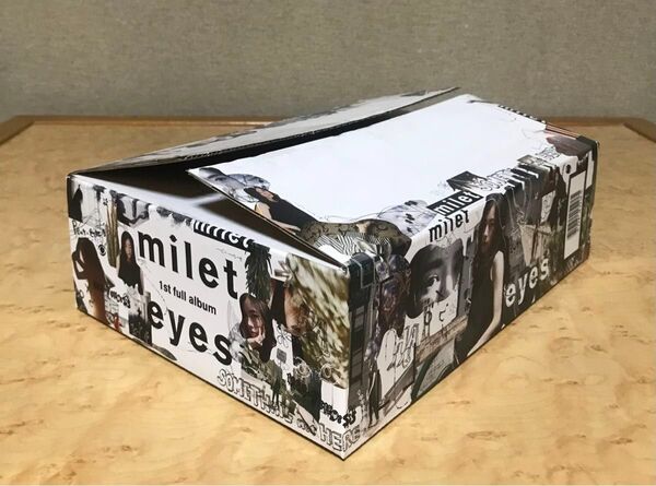 新品 milet eyes CD Blu-ray PV集 LIVE 楽天ブックス限定BOX 特典 チケットクリアファイル グッズ