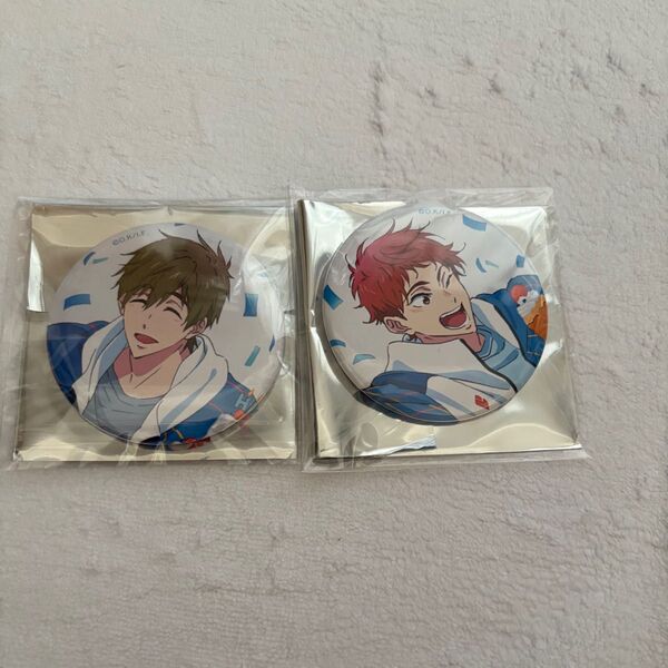 Free! the Final Stroke Celebration 缶バッジ 旭 真琴