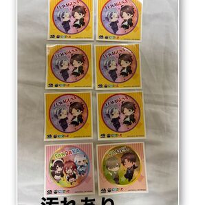 くら寿司コラボ にじさんじ ふわぐさ6枚・VABEL1枚・SANBAKA・1枚