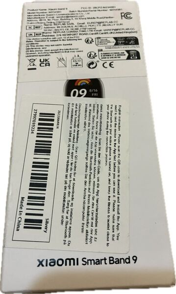 Xiaomi Smart Band 9 シルバー