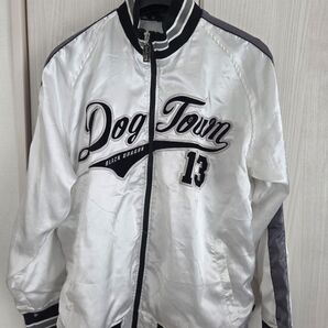 DOG TOWN スカジャン ドックタウン XL ホワイト