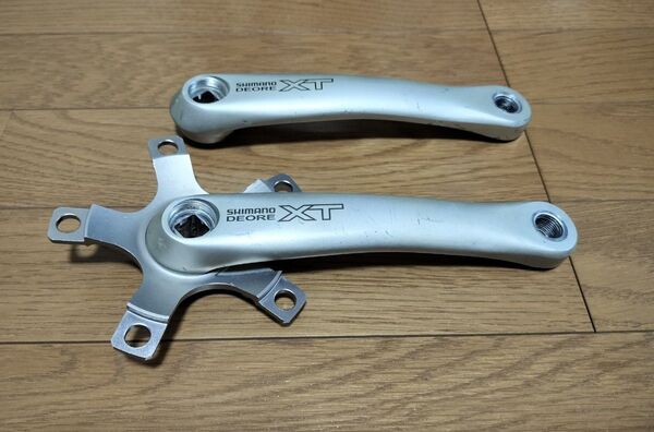 SHIMANO DEORE XT クランクセット FC-M750 PCD110 BCD 5アーム デオーレ シマノ 170㎜