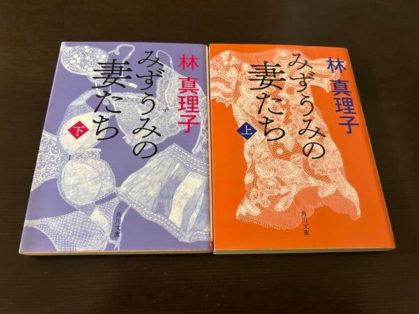 ☆中古 文庫本 みずうみの妻たち 上下巻セット 林真理子 角川文庫☆