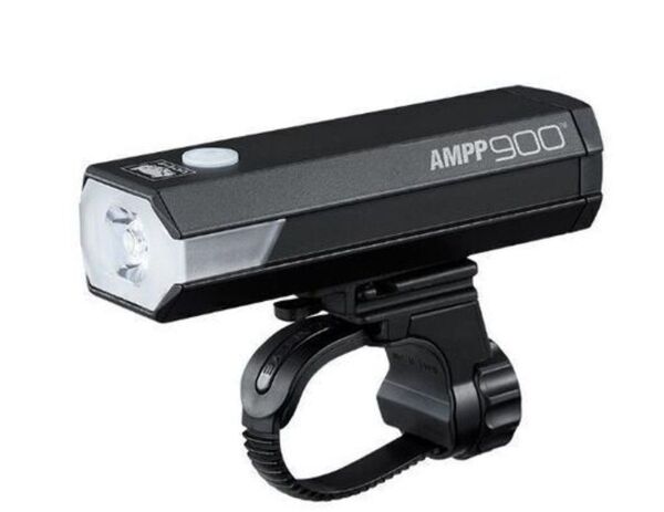 Cateye(キャットアイ)AMPP900 HL-EL089RC フロントライト ブラック 取付マウント付