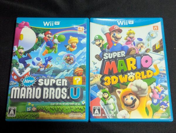 【Wii U】 NewスーパーマリオブラザーズU + スーパーマリオ3Dワールド セット