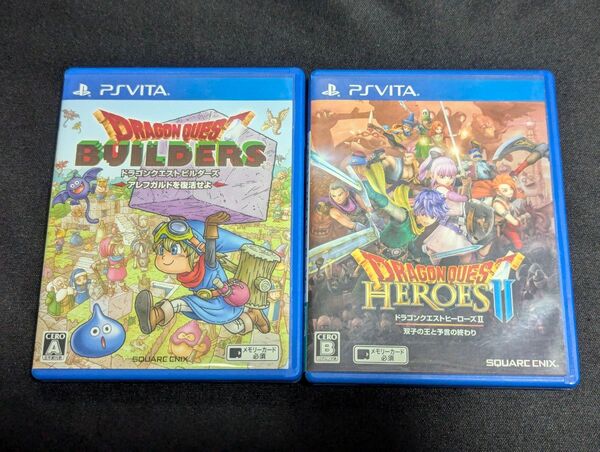 【PSVita】 ドラゴンクエストビルダーズ アレフガルドを復活せよ +ドラゴンクエストヒーローズII 双子の王と予言の終わり