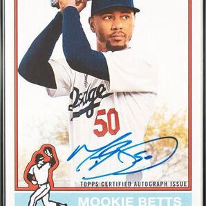 2025 Topps Heritage Mookie Betts Real One Auto ムーキー・ベッツ 直筆サイン