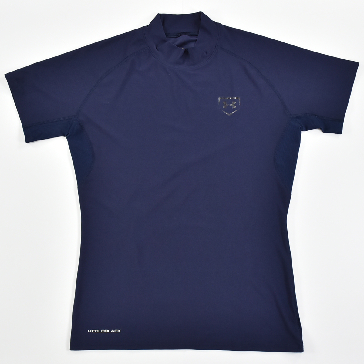 新品【アンダーアーマー】 UAコールドブラックHGフィッティドステルスSSモック