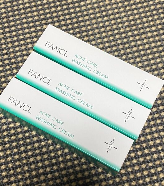 【3本セット】FANCL アクネケア 洗顔クリーム 30g ファンケル
