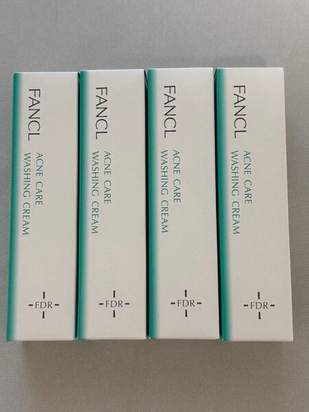 【4本セット】FANCL アクネケア 洗顔クリーム 30g ファンケル