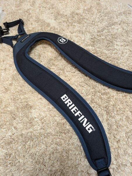 【未使用】BRIEFINGGOLF ショルダーストラップ CR-4 #03 ネイビー ブリーフィング キャディバッグ