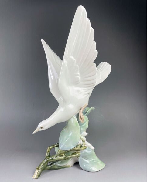 【美品】リヤドロ LLADRO キジバト 置物 鳩 リアドロ フィギュリン
