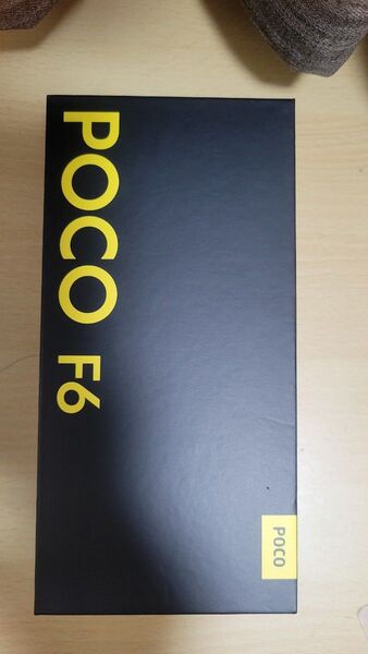 最終値下げ!【グローバル版】 pocoF6 12/512GB black