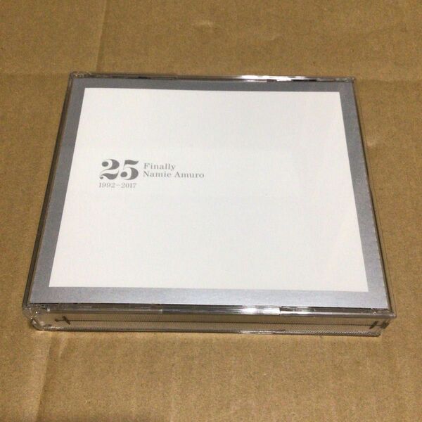 安室奈美恵 25 Finally Namie Amuro 1992-2017 3CD+Blu-ray盤 25周年ベストアルバム